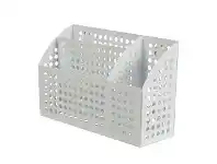 Officeworks J.Burrows 3 Pocket Magnetic Organiser 190 x 65 x 125mm White offer