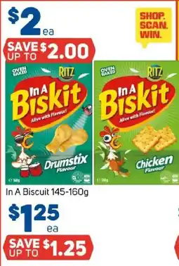 Foodland Ritz In A Biskit Drumstix offer