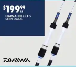 BCF Daiwa Infeet S Spin Rods offer