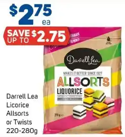 Foodland Darrell Lea Licorice Allsorts offer
