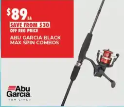 BCF Abu Garcia Black Max Spin Combos offer