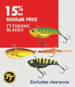 BCF TT Fishing Blades offer