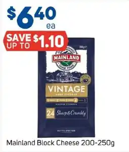 Foodland Mainland Block Cheese offer