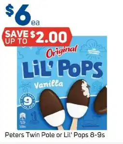 Foodland Original Lil' Pops Vanilla offer