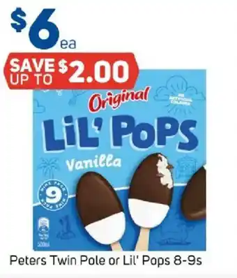 Foodland Original Lil' Pops Vanilla offer
