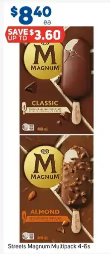 Foodland Streets Magnum Multipack offer