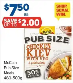 Foodland McCain Pub Size Chicken Kiev with Veg & potato chunks offer