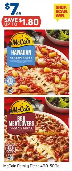 Foodland McCain Family Pizza offer