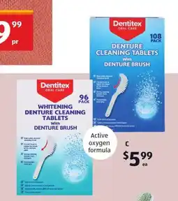 ALDI Denture Cleaning Tablets with Denture Brush offer