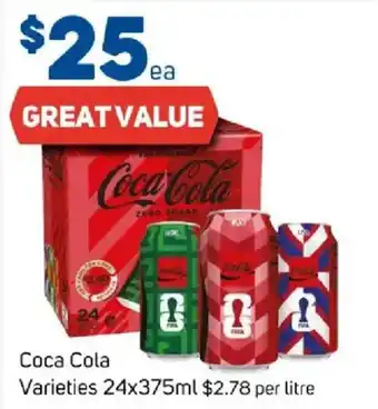Foodland Coca Cola Varieties offer