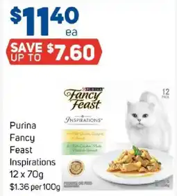 Foodland Purina Fancy Feast Inspirations offer