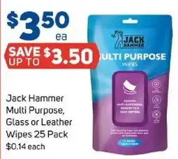 Foodland Jack Hammer Multi Purpose, Glass or Leather Wipes offer