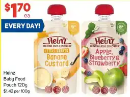 Foodland Heinz Baby Food Pouch offer