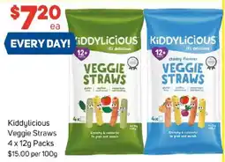 Foodland Kiddylicious Veggie Straws offer