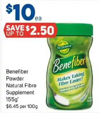 Foodland Benefiber Powder Natural Fibre Supplement offer