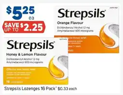 Foodland Strepsils Lozenges offer