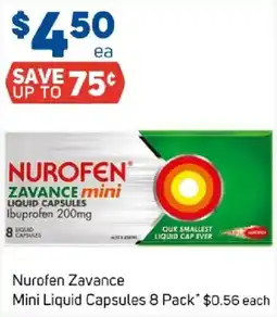 Foodland Nurofen Zavance Mini Liquid Capsules offer