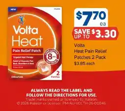 Foodland Volta Heat Pain Relief Patches offer