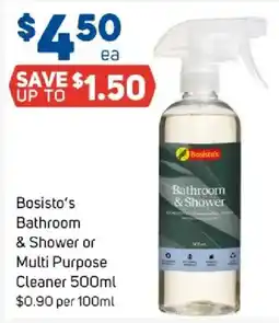 Foodland Bosisto's Bathroom & Shower Cleaner offer