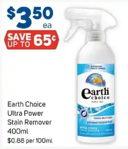 Foodland Earth Choice Ultra Power Stain Remover offer