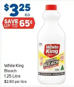 Foodland White King Bleach offer