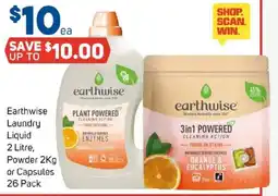 Foodland Earthwise Laundry Liquid, Powder or Capsules offer