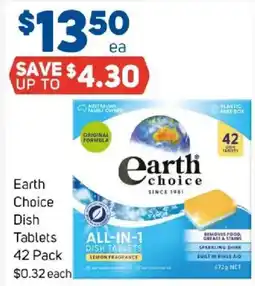 Foodland Earth Choice Dish Tablets offer