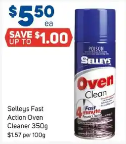 Foodland Selleys Fast Action Oven Cleaner offer