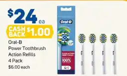 Foodland Oral-B Power Toothbrush Action Refills offer