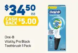 Foodland Oral-B Vitality Pro Black Toothbrush offer