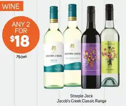 Foodland Steeple Jack Jacob's Creek Classic Range offer