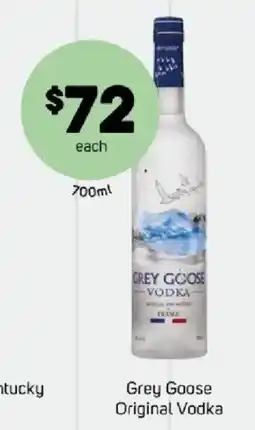 Foodland Grey Goose Original Vodka offer