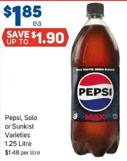 Foodland Pepsi Max offer