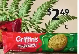 ALDI Griffin's Gingernuts Biscuit offer