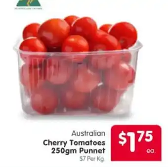 Spar Australian Cherry Tomatoes offer