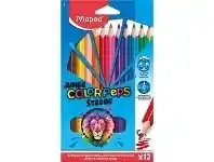 Officeworks Maped Strong Jumbo Coloured Pencils 12 Pack offer