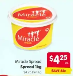 Spar Miracle Spread offer