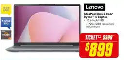 The Good Guys Lenovo IdeaPad Slim 3 15.6" Ryzen 5 Laptop offer