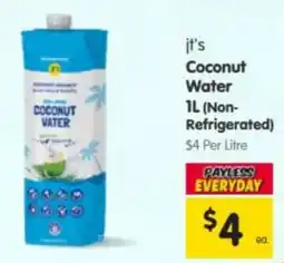 Spar jt's Coconut Water offer