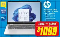 The Good Guys hp Omnibook 5 Flip 14" Core 5 Touch 2-in-1 Laptop offer