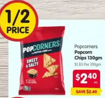 Spar Popcorners Popcorn Chips offer