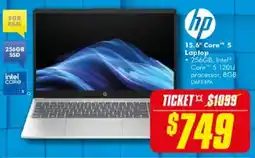The Good Guys hp 15.6" Core 5 Laptop offer