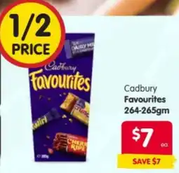 Spar Cadbury Favourites offer