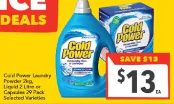 Supa Valu Cold Power Laundry offer