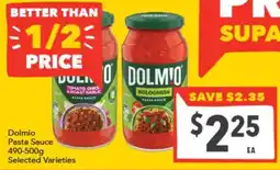 Supa Valu Dolmio Pasta Sauce offer
