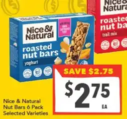 Supa Valu Nice & Natural Nut Bars offer