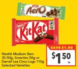 Supa Valu Nestlé Medium Bars offer