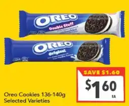 Supa Valu Oreo Cookies Selected Varieties offer