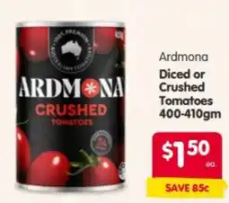 Spar Ardmona Crushed Tomatoes offer