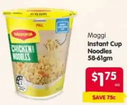 Spar Maggi Chicken Noodles offer